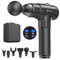 AERLANG Pistola de Masaje Muscular Eléctrica, con 6 Cabezales Intercambiables y 20 Niveles de Velocidad, Masajeador de Músculos Profundo – Regalo para Hombres y Mujeres