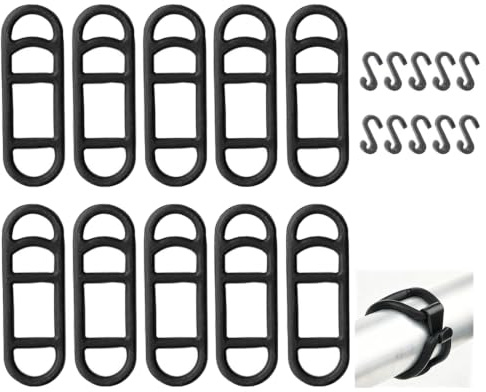 20 Stück Silikonband für Fahrradleuchten,Gummiringe Halterung Taschenlampe,Fahrrad Silikon Gurt für Sigma Rücklicht und Rennrad Licht,Stretch Gummiband zur Befestigung von Fahrradlicht,Fahrradklingel