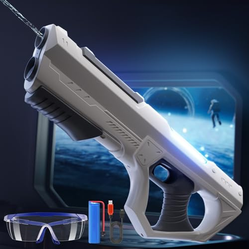 Pistola ad acqua elettrica per adulti bambini aspirazione automatica acqua per esterni spiaggia giochi feste