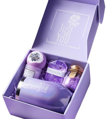 Juego de regalos de spa de cumpleaños para mujeres | Baño de mujeres G IFT Sets | Accesorios de baño | Elegante | Relajante | Para mamá esposa novia
