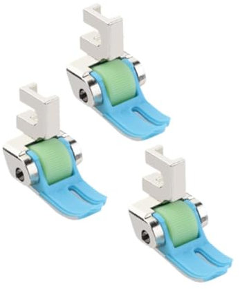 Nishiyuenyi 3x Narrow Roller Presser Foot Repair Parts for Sewing Machine Accessories