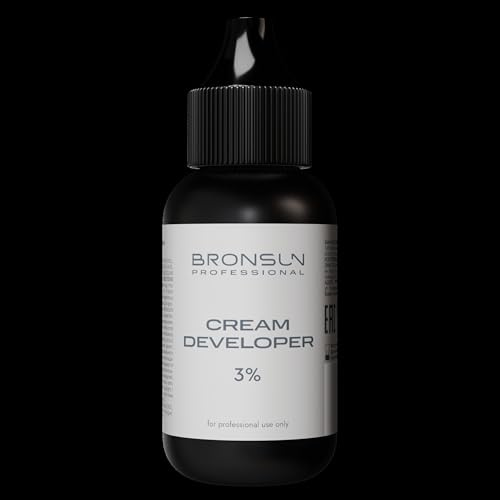 Bronsun Latte Ossidante 3% per Tinta Sopracciglia e Ciglia | 30ml | Texture Cremosa | Miscela Omogenea | Fino a 80 Applicazioni | Risultato Intenso e Duraturo