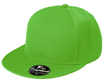 OwnDesigner - Unisex Baseball Cap 6 Panel Mütze Cap, Erwachsene und Kinder (Apfelgrün)