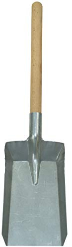Hand Schaufel verzinkt Ascheschaufel Kohleschaufel Metallschaufel Gartenschaufel ŁSZ1