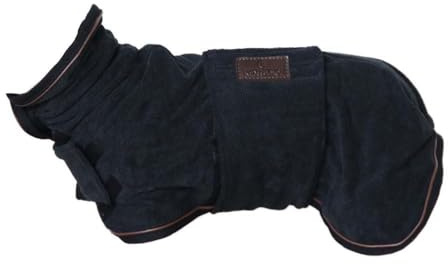 Kentucky - Hundemantel towel schwartz L 55cm-66cm