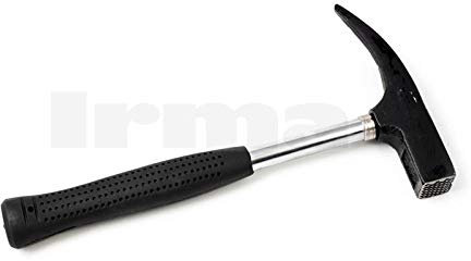 BSD Latthammer 600g - Stalrohrstiel Latthammer, Zimmermannshammer mit Magnetisch Nagelhalter