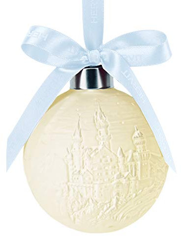 Hervit Sfera Porcellana Bianca Biscuit Ludwig 10CM