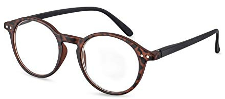 FILTRAL Runde Lesebrille im Retro Design/Moderne Unisex Lesehilfe für Damen & Herren