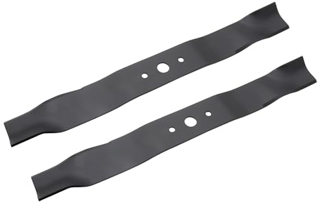 SECURA Jeu de lames (mulching) compatible avec Stiga SC 9812B Tracteur de pelouse