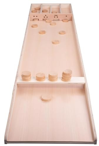 Engelhart Longfield 340665 Jeu de palets Advanced - Light Finish - 200 cm - Avec 30 Glets - Jeu de palets