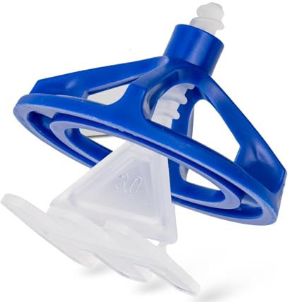 MILIWAN Tile Leveling System, 400PCS Tile Leveler Spacers, 3.0mm Reusable Tile Levelling Tool with 300 Tile Spacers & 100 Nuts, Tile Levelling Tool for Tile/Stone/Wall/Floor Installation