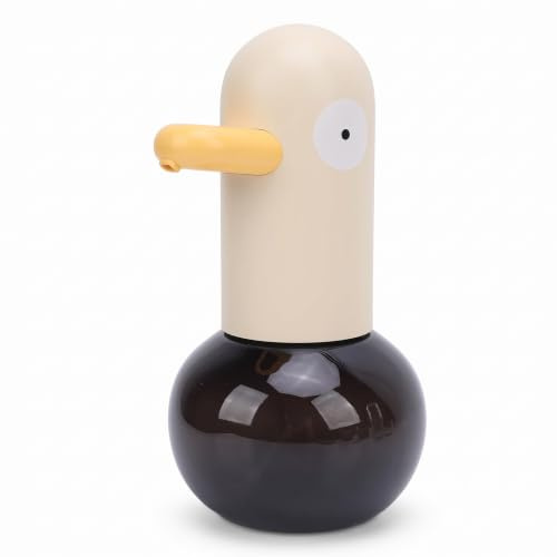Tvåldispenser - Automatisk Skummande Tvålautomat, Söt Cartoon Duck Uppladdningsbar Beröringsfri Handtvålsdispenser för Kök, Badrum, Hotell, Restaurang (Typ 2)