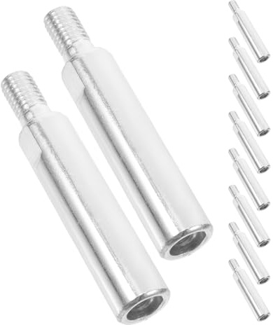 NOLITOY 10pièces Rallonge pour Meuleuse Angle Tige Extension Acier Adaptateur pour Polissage et Meulage