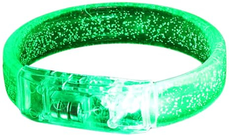 Braccialetti Luminosi - Bracciale LED Lampeggiante da 7,5 cm, Bracciale Multicolore Luminoso per Feste, Accessorio di Illuminazione per Eventi | Braccialetto Neon Riutilizzabile per Ragazze, Ragazzi
