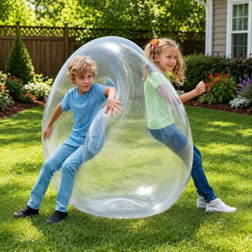Magic Bubble Balls, Inflatable Water Ball, Transparent Bouncy Balloons XXL