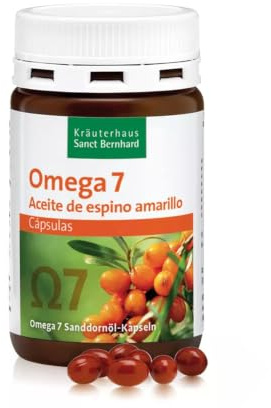 Omega-7 Aceite de Espino Amarillo - 100 Cápsulas