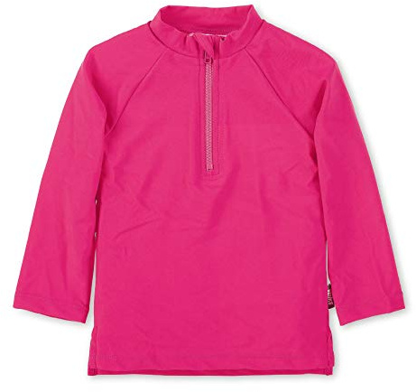 Sterntaler Baby - Mädchen Langarm-schwimmshirt Rash Guard Shirt, Magenta, 86-92