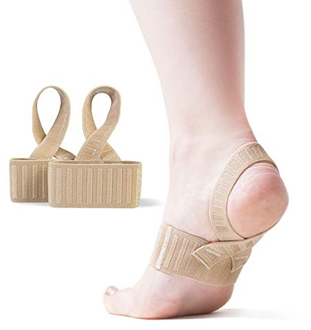 Tuli’s X Brace Fußgewölbestütze mit X-Bandage Kompressionsbandage bei Plantarfasziitis Plattfüßen Überpronation Fersenschmerzen – Größe XS – 1 Paar | Fußgewölbe-Kompressionsbandage für schwere Krankheiten und Fersenschmerzen