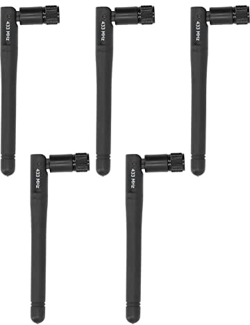 5 Unids Antena de Transmisión Inalámbrica Portátil Plegable para TV Interior Y Exterior - Omnidireccional de Alta Ganancia con Señal SMA Macho