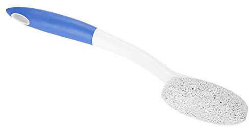 Reinigungsbürste,Feet Shower Brush Foot Care mit Bimsstein und 35 cm langem Griff,Fußbimsbürste removes Dead Skin für Shower Callus Exfoliating Foot Massage