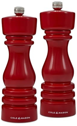 Cole & Mason London Geschenkset, 180 mm, Rot glänzend