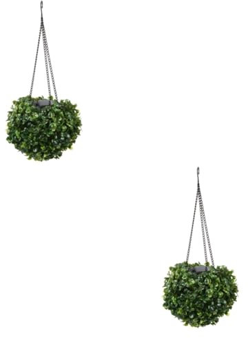 HANABASS 2stücke Solar Powered Rattan Lampe Dekorative Gartenleuchte Für Außenbereich Langlebig Und Energieeffizient Für Terrassen Und