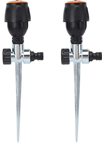 Arroseurs de Jardin, arroseur Rotatif Automatique, buse à Aiguille à Insertion métallique, arroseur à 360 degrés pour pelouse de Jardin
