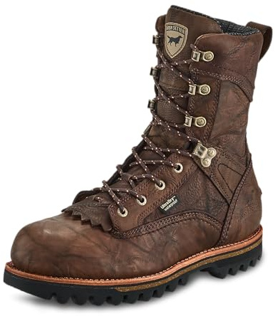Irish Setter, Elk Tracker, Men’s, 10, Waterproof, Uninsulated, Hunting Boot, Brown, 10 D (Medium)