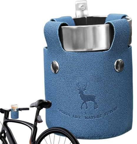 Metallklemme, Fahrrad-Getränkehalter – Motorrad-Lenker-Flaschenständer – Fahrrad-Wasserflaschenhalter für Fahrrad, Elektrofahrrad, Boot