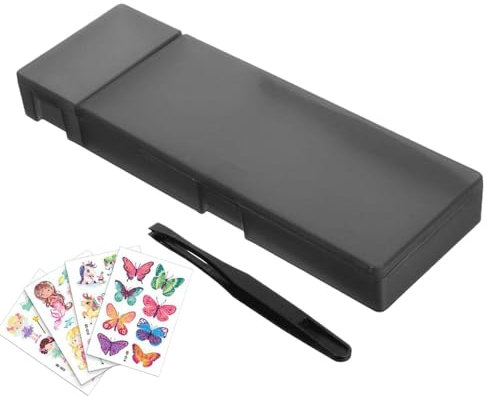 Nasspalette für Miniaturen, Nassfarbenpalette - Wasseraufkleber, feuchtigkeitsspendende Box, Aufkleber, betriebene Box,Hobby-Malwerkzeug, Miniatur-Nasspalette für Handwerk und Modellbau