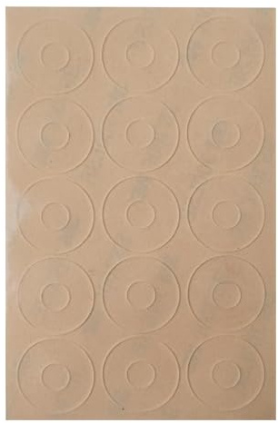 Lineal Grips zum Quilten und Nähen - 30 Prozent transparent Silikon Anti -Rutsch -Aufkleber für Patchwork -Herrscher | Quilt-Vorlage Lineal Anti-Rutsch-Silikon-Griff, Lineal Round Anti-Schlupf-Gummi-R