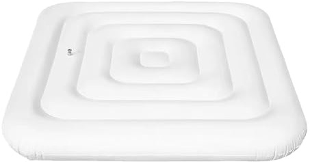 Cubierta de spa cuadrada inflable con aislamiento térmico de PVC a prueba de polvo para jacuzzis, protección para uso al aire libre, cubierta cuadrada inflable para jacuzzis