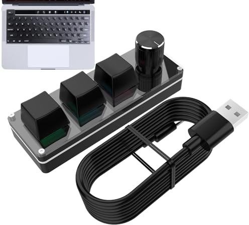 Teclado Programmable Teclado De Oficina para Hogar | Teclado Silencioso Para Estudiar, Trabajar, Jugar Y Negocios, Accesorios Para Computadora