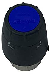 Strawa Stellantrieb 230V stromlos geschlossen schwarz blau