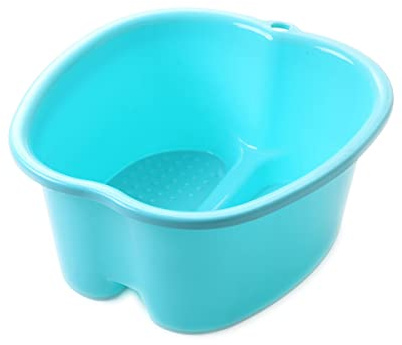 Fußbäder Hause Fußmassagegerät Fußbadewanne, Plastikwanne Groß Fußwanne Waschschüssel Fußbecken Entspannung Fußpflege Pediküre Waschschüssel Eimer Fussbadewanne für Entferner Für Abgestorbene Haut