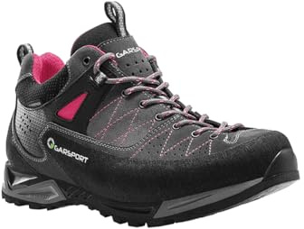 Garsport GDT3040015-2375 MOUNTAIN TECH LOW WP WOMAN, Zapatillas, Mujer, Antracita/Fucsia, EU 42