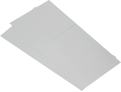PATIKIL Polarisé Pellicule Feuilles, 2 Paquet Adhésif Polariseur Linéaire Polarisant Filtre pour Écran, Photographie, Éclairage, 151mmx79mm, 0 Degré