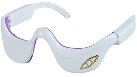 Massaggiatore per gli occhi riscaldato - Massaggiatore per gli occhi con calore e vibrazioni | Rilassante per gli occhi riscaldato | Massaggiatore per gli occhi con impacco caldo ed elettroterapia a