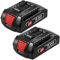 Powayup - Batería de repuesto para Bosch (18 V, batería de 18 V, batería 3.0 Ah, BAT610G, BAT619, BAT609, BAT618, 2607336092, 2607336169, 2607336236
