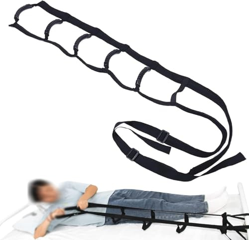 Bed Ladder Assist, Pull Up Ladder Bed Rope Ladder Bed Support Ladder Assist Handle Sit Up Hoist Mobility & Daily Living Aids for Elderly, Injury Recovery Patient, Pregnant
