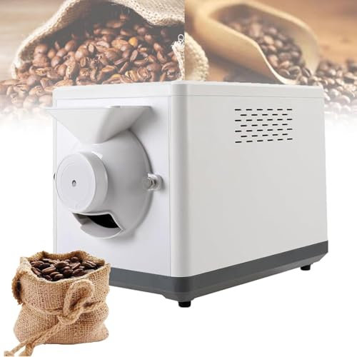 Tostador de Granos de café,máquina tostadora de café Tostador de Granos de café eléctrico para Uso doméstico Máquina tostadora de café Antiadherente