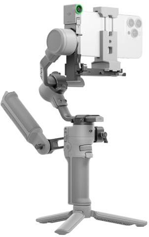 Bundle DJI RS 4 Mini Creator, stabilisateur de nacelle pour caméra, Verrouillage Automatique des Axes, Suivi Intelligent, nacelle de caméra, Prise de Vue Verticale, Support pour Smartphone