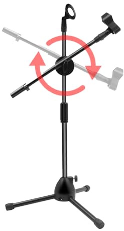 Stativ - Stativ Boom mikrofonstativ | Justerbar upp till 7,15 Pi (218 Cm)