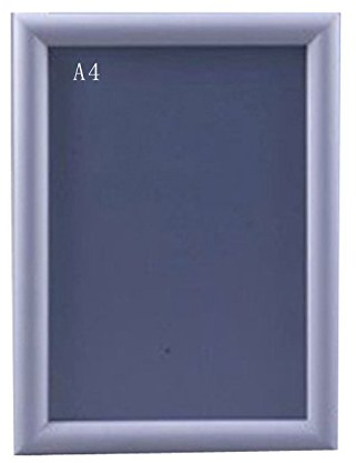 20 Stück DIN A4 Aluminium KLAPPRAHMEN Plakatrahmen Wechselrahmen 25mm Profil Ecken auf Gehrung