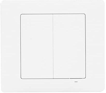 EXTA FREE Funkschalter Funksender Funk Lichtschalter Funktaster 4 Kanäle Wandschalter Beleuchtung Fensterrollläden Klingel Smart Home RNK-04/W Weiß