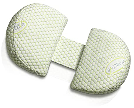 Oternal Schwangerschaftskissen für Schwangere Frauen, weiches Schwangerschaftskissen, Unterstützung für Rücken, Hüfte, Beine, Umstandskissen mit abnehmbarem und verstellbarem Baumwollbezug