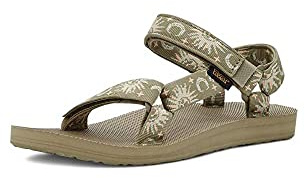 Teva Damer original universella sandaler, sol och måne aloe, 37 EU, Sol och måne aloe, 37 EU