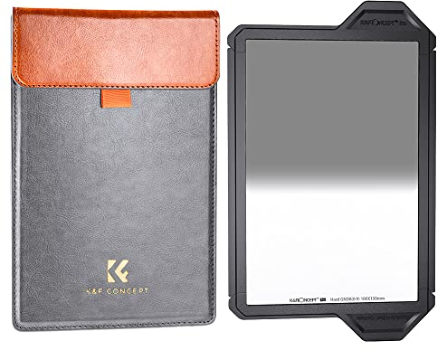 K&F CONCEPT 100mm Square GND8 Filters (Hard Graduated ND8), Optical Glass HD Waterproof ND Filter (X-PRO Series)