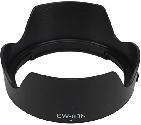 Reversible Gegenlichtblende für RF24-105mm F4 L is USM Objektiv, Bajonett Gegenlichtblende Ersatz EW-83N Gegenlichtblende, Schwarz