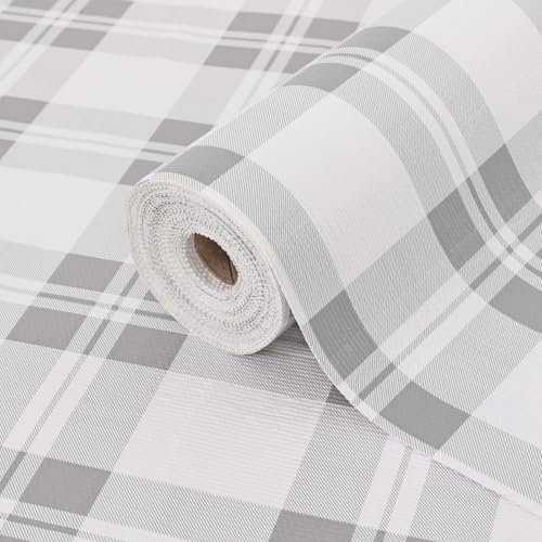 Schubladenregal-Auskleidung für Küchenschränke, nicht klebend, rutschfest, leicht zu reinigen, starker Halt, verdickt, wasserdicht, waschbar, Matten für Speisekammer, Regale, Schrank, Kommode (Grau,